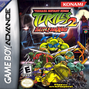 Teenage Mutant Ninja Turtles 2: Battle Nexus - Gameboy Advance