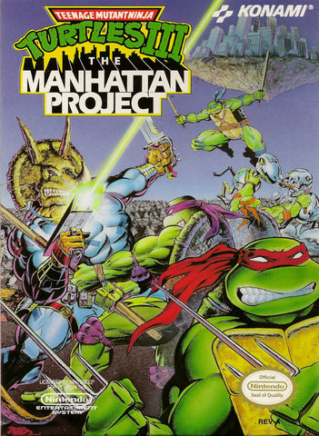 Teenage Mutant Ninja Turtles III: The Manhattan Project - NES