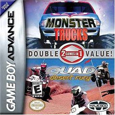 Monster Trucks/Quad Desert Fury Double Pack - GBA