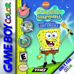 Spongebob Squarepants: Legend of the Lost Spatula - Gameboy Color
