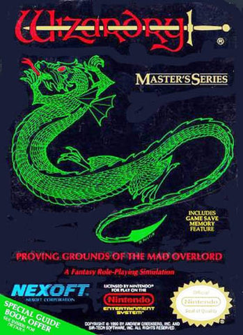 Wizardry: Proving Ground for the Mad Overlord - NES