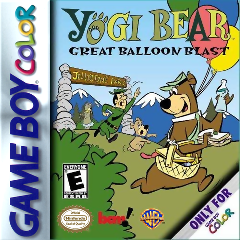 Yogi Bear Balloon Blast - Gameboy Color